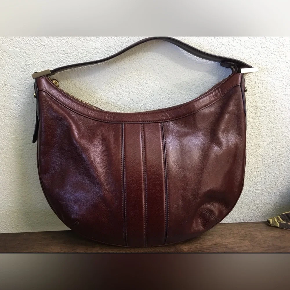 Cole Haan | Zip Hobo Dark Aubergine Leather - Aerin B22055